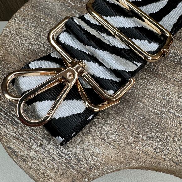 Wide Animal Print Purse Strap Adjustable Crossbody Guitar Strap NEW FAST SHIP - Picture 4 of 4